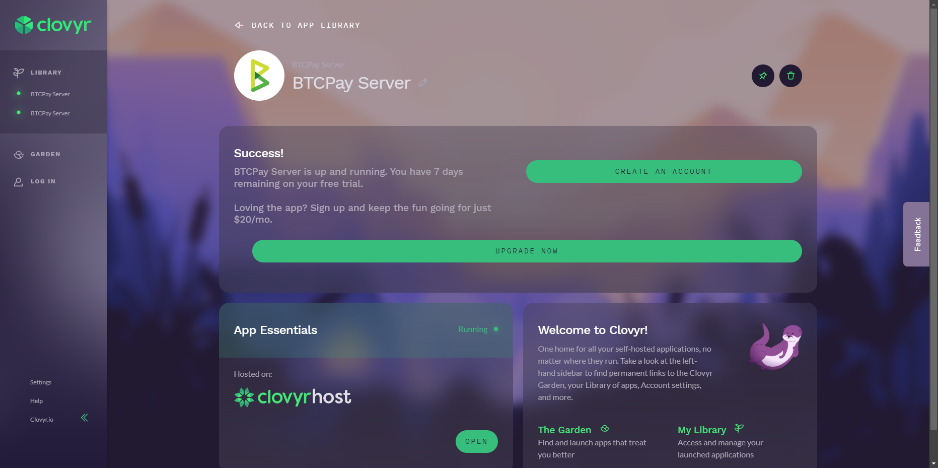 Clovyr Dashboard Clovyr Dashboard