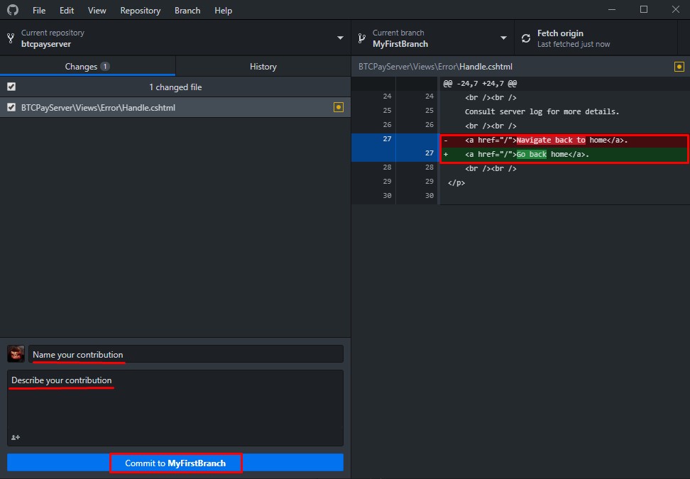 ContributeCommit ContributeCommit